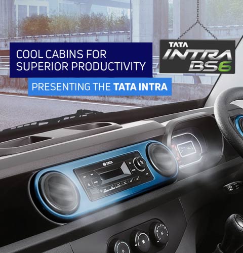 COOL CABINS PRODUCTIVITY PRESENTING THE TATA INTRA