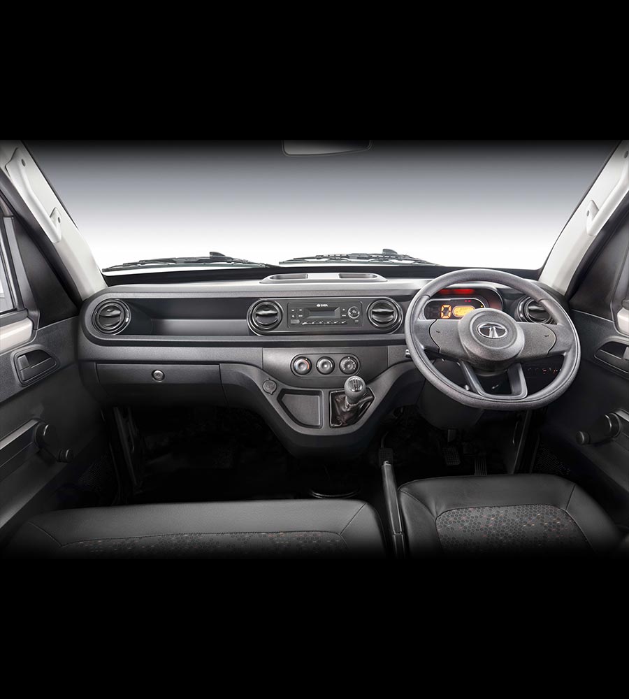 Tata Intra V10 Truck Interior Front view