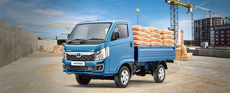 Tata Intra construction trucks